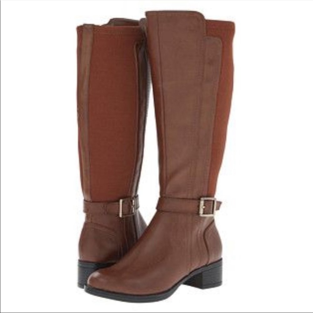 Franco Sarto Cipher Tall Leather Riding Boots 7.5